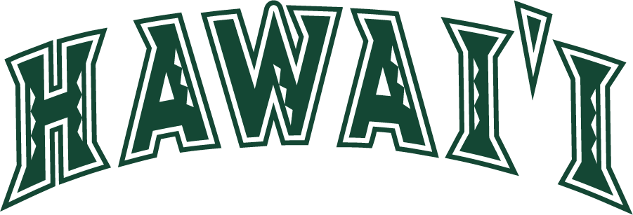Hawaii Warriors 2000-Pres Wordmark Logo diy iron on heat transfer